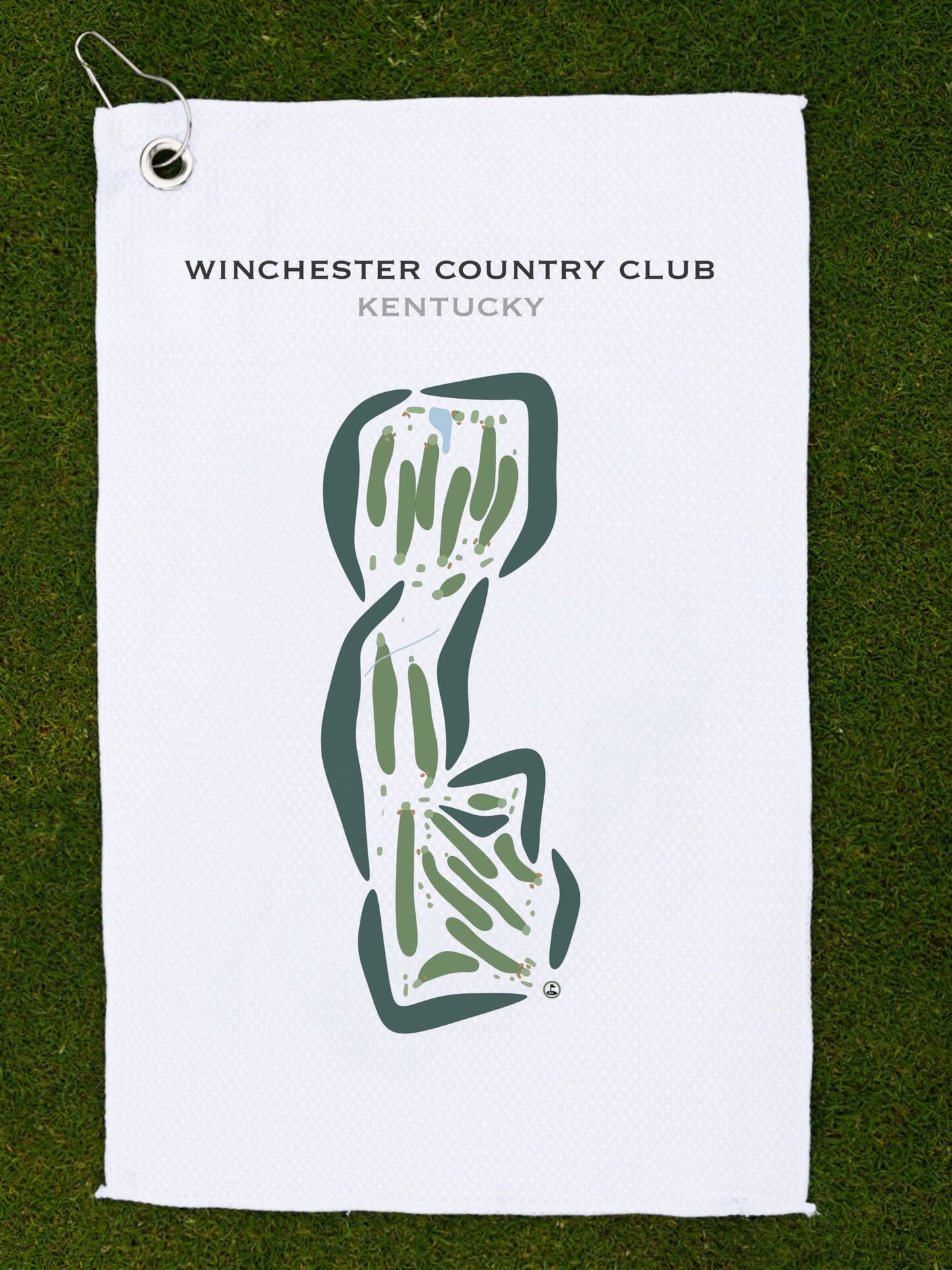 Winchester Country Club, Kentucky - Printed Golf Courses