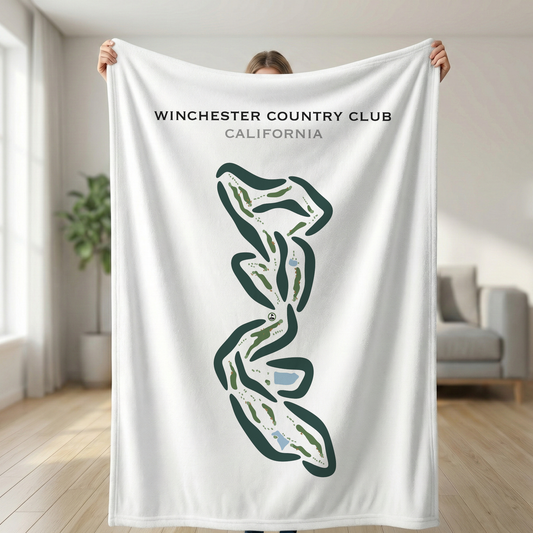 Winchester Country Club, California - Printed Golf Courses