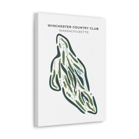Winchester Country Club, Massachusetts - Printed Golf Courses