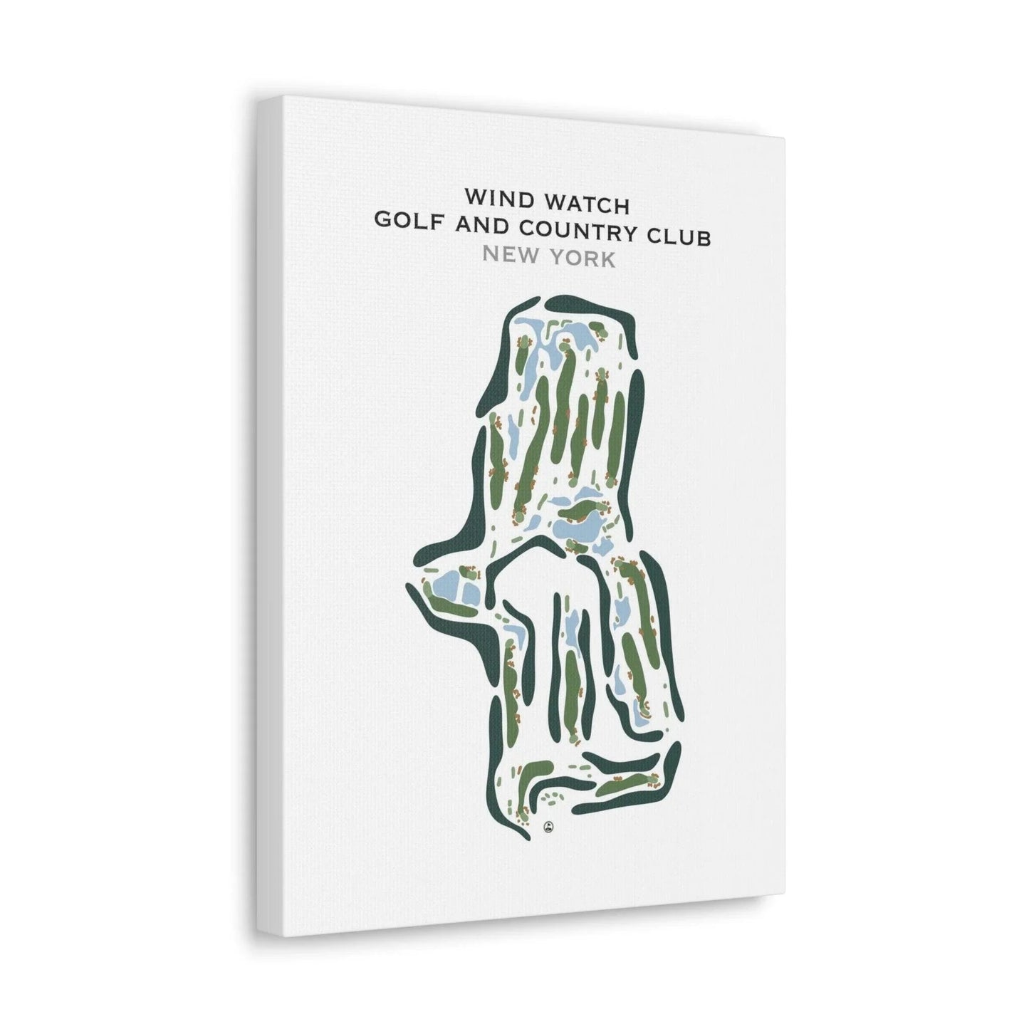 Wind Watch Golf & Country Club, New York - Printed Golf Course