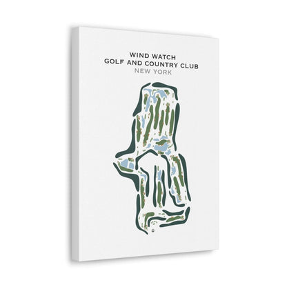 Wind Watch Golf & Country Club, New York - Printed Golf Course