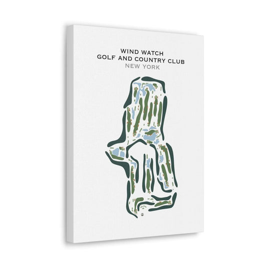 Wind Watch Golf & Country Club, New York - Printed Golf Course