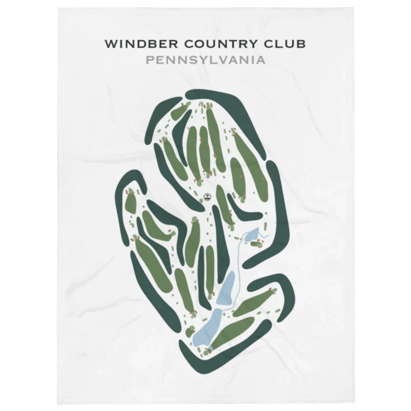 Windber Country Club, Pennsylvania - Printed Golf Courses