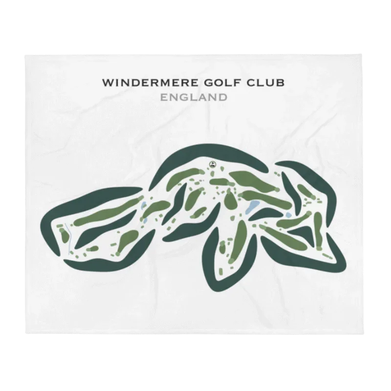 Windermere Golf Club, England - Printed Golf Courses