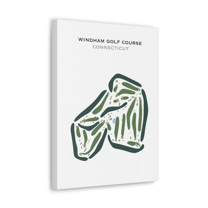 Windham Golf Course, Connecticut - Printed Golf Courses