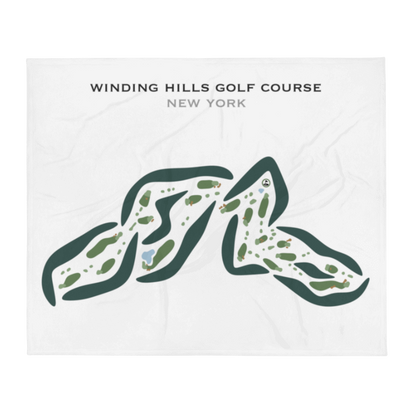 Winding Hills Golf Course, New York - Printed Golf Courses