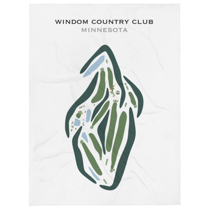 Windom Country Club, Minnesota - Printed Golf Courses