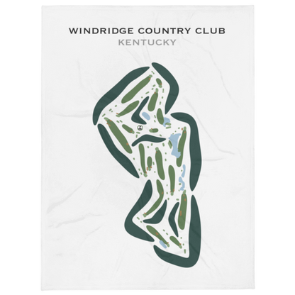 Windridge Country Club, Kentucky - Printed Golf Courses