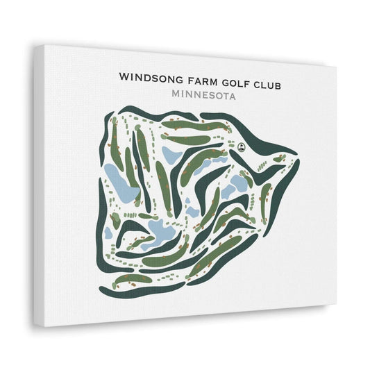 Windsong Farm Golf Club, Minnesota - Printed Golf Courses