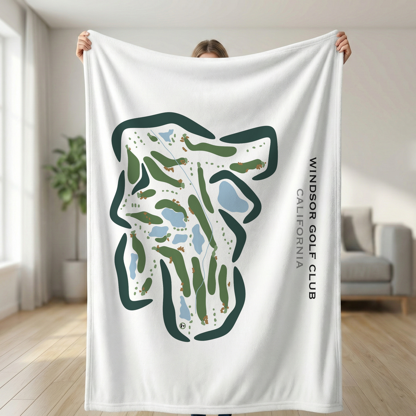 Windsor Golf Club, California - Printed Golf Courses