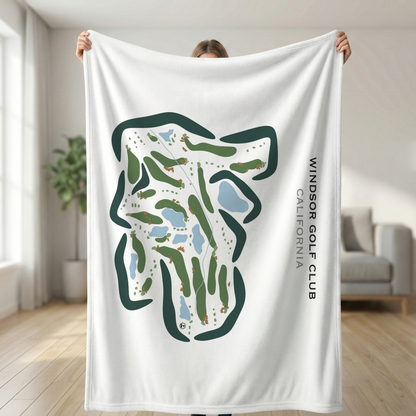 Windsor Golf Club, California - Printed Golf Courses