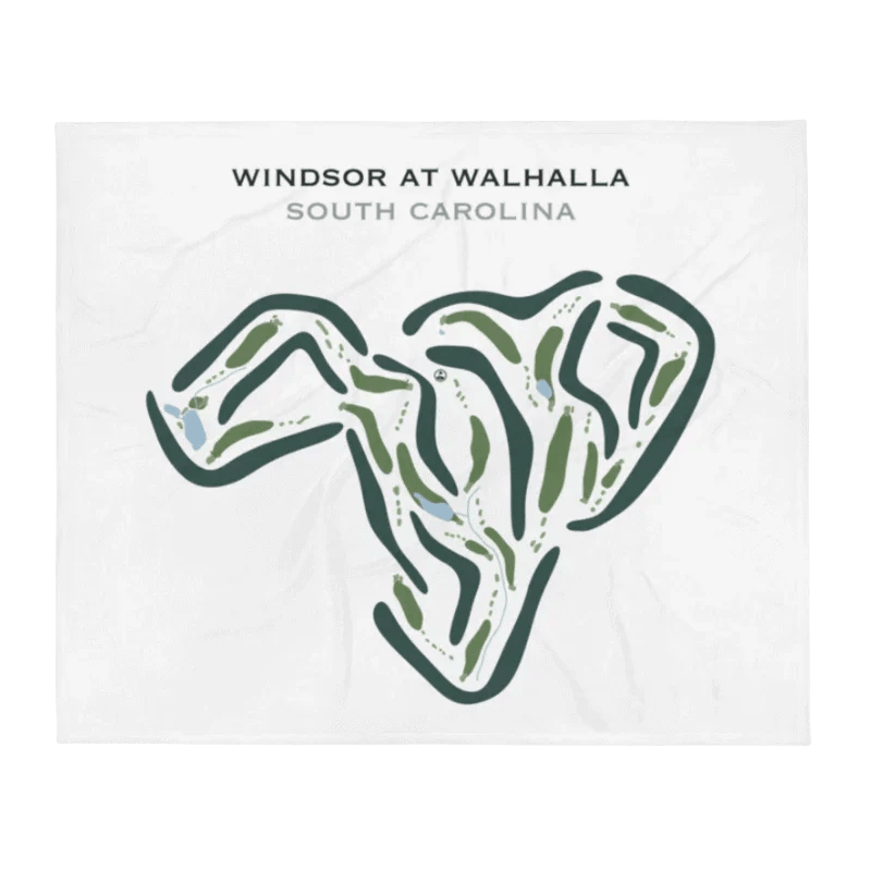 Windsor At Walhalla, South Carolina - Printed Golf Course