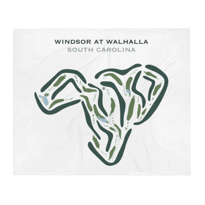 Windsor At Walhalla, South Carolina - Printed Golf Course