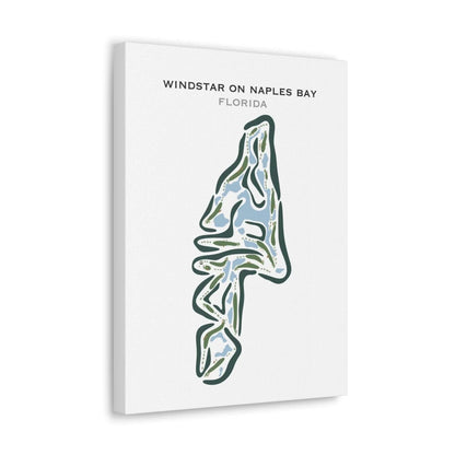 Windstar on Naples Bay, Florida - Printed Golf Courses