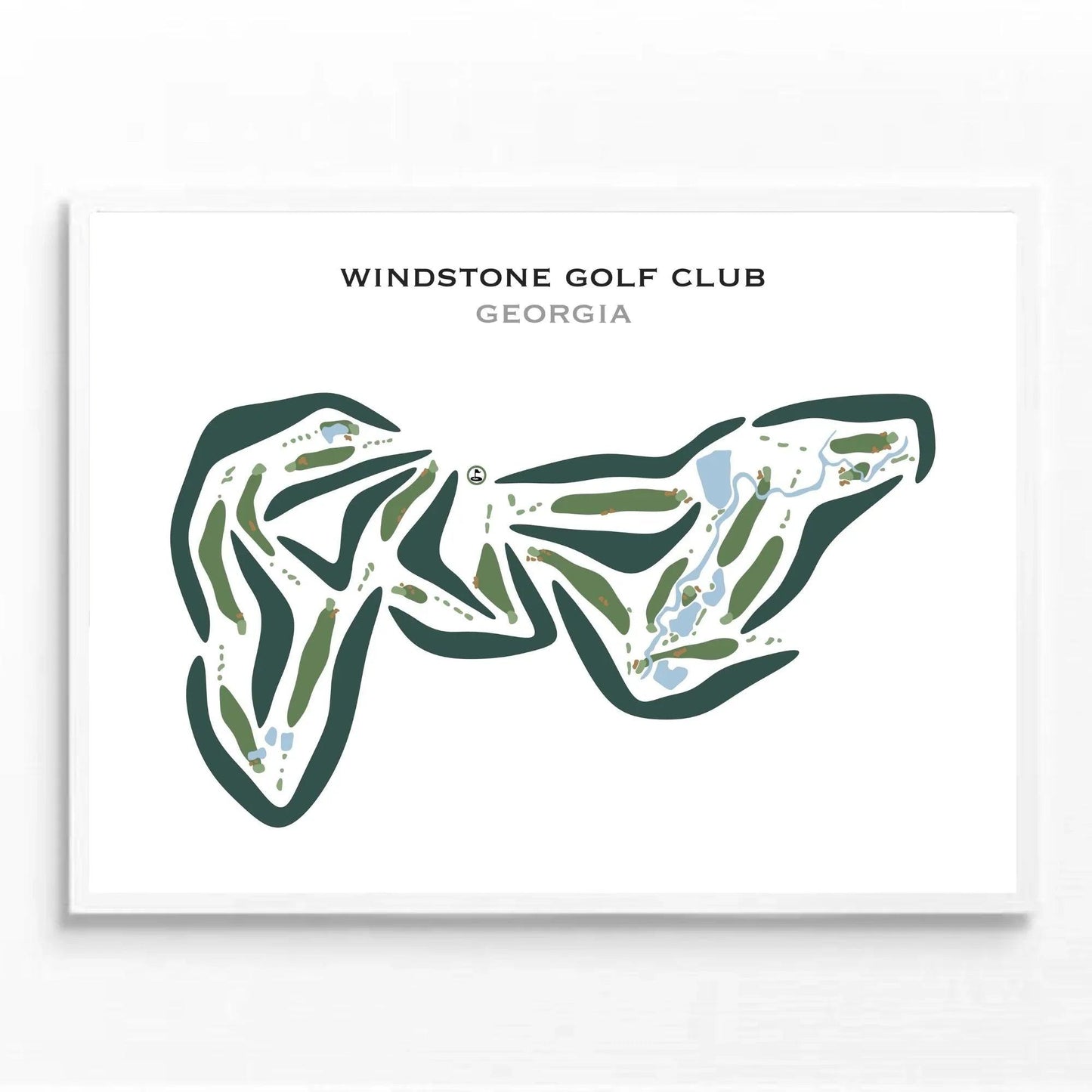 Windstone Golf Club, Georgia - Printed Golf Courses