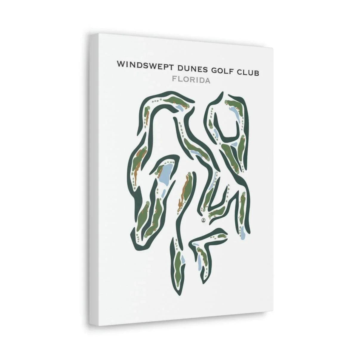 Windswept Dunes Golf Club, Florida - Printed Golf Courses