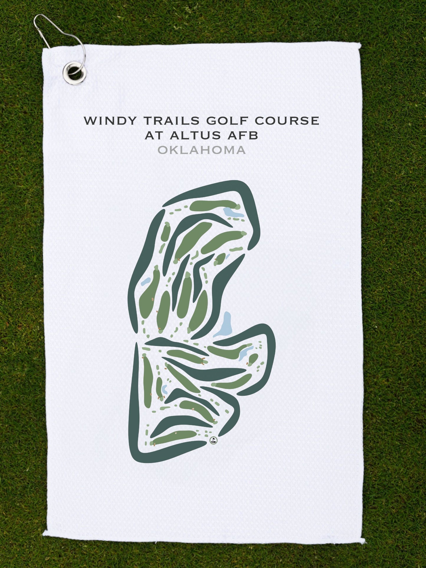 Windy Trails Golf Course at Altus AFB, Oklahoma - Printed Golf Courses