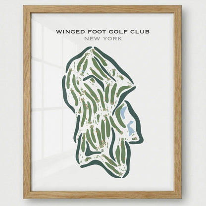 Winged Foot Golf Club, New York. - Printed Golf Courses