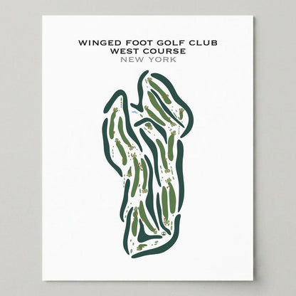 Cape Fear Country Club, North Carolina - Printed Golf Courses