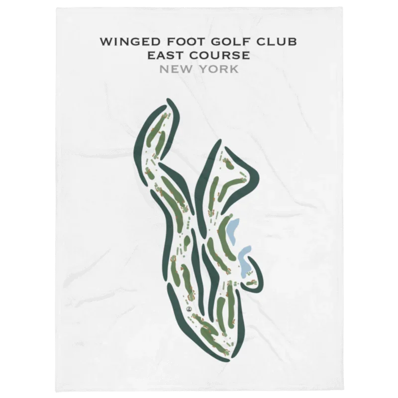 Winged Foot Golf Club - East Course, New York - Printed Golf Courses