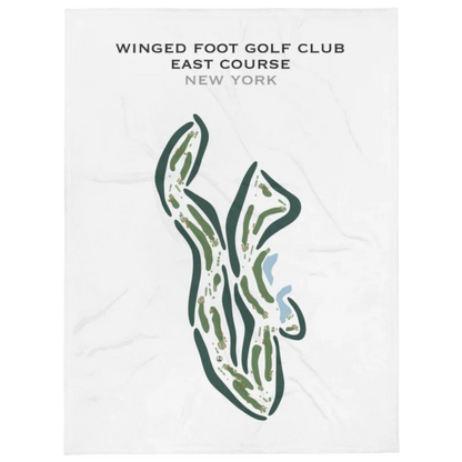 Winged Foot Golf Club - East Course, New York - Printed Golf Courses