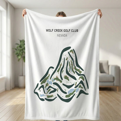 Wolf Creek Golf Club, Mesquite Nevada - Printed Golf Course