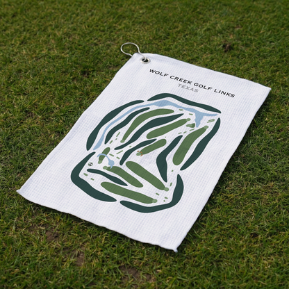 Wolf Creek Golf Links, Texas - Printed Golf Courses