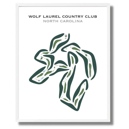 Wolf Laurel Country Club, North Carolina - Printed Golf Courses