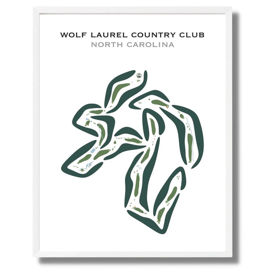Wolf Laurel Country Club, North Carolina - Printed Golf Courses