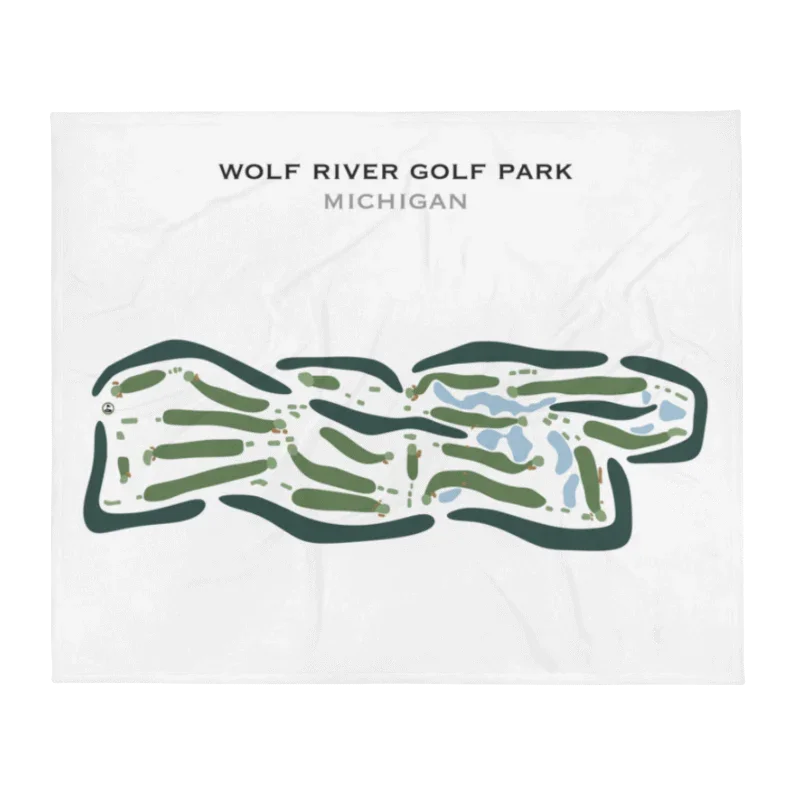 Wolf River Golf Park, Michigan - Printed Golf Courses