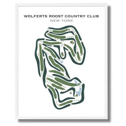 Wolferts Roost Country Club, New York - Printed Golf Courses