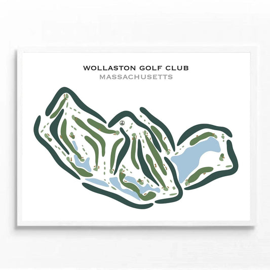 Wollaston Golf Club, Massachusetts - Printed Golf Courses
