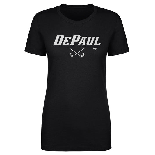 DePaul Blue Demons Golf Minimalist WHT