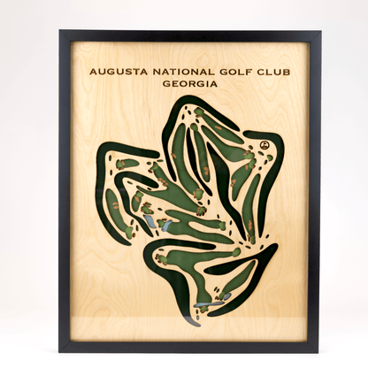 Augusta National Golf Club, Georgia - Printed Golf Course