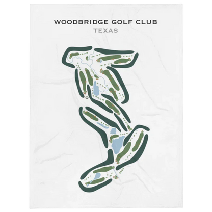 Woodbridge Golf Club, Texas - Printed Golf Courses