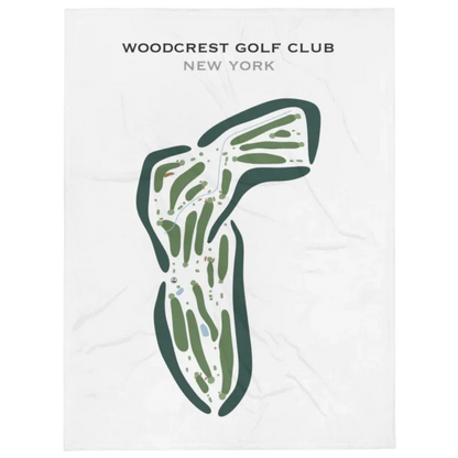Woodcrest Golf Club, New York - Printed Golf Courses