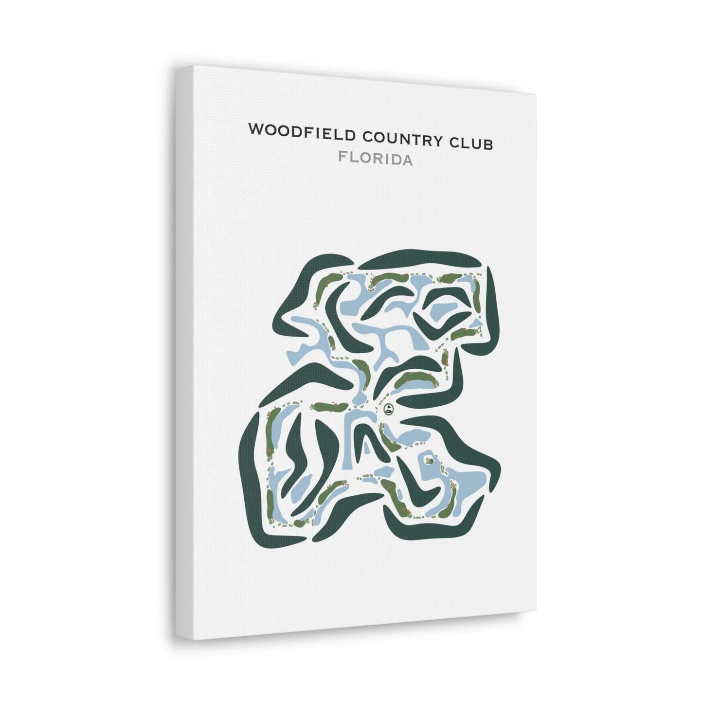 Woodfield Country Club, Florida - Printed Golf Courses