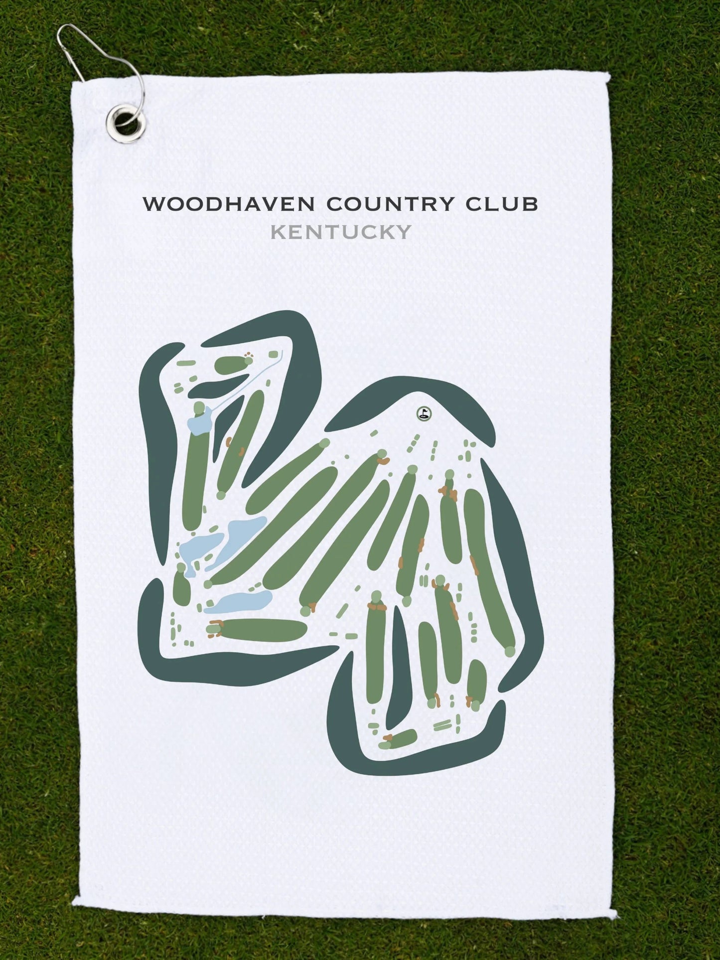 Woodhaven Country Club, Kentucky - Printed Golf Courses