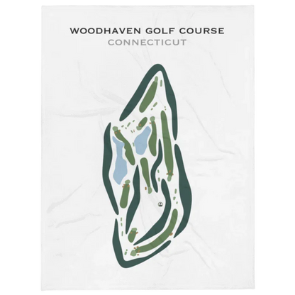 Woodhaven Golf Course, Connecticut - Printed Golf Courses