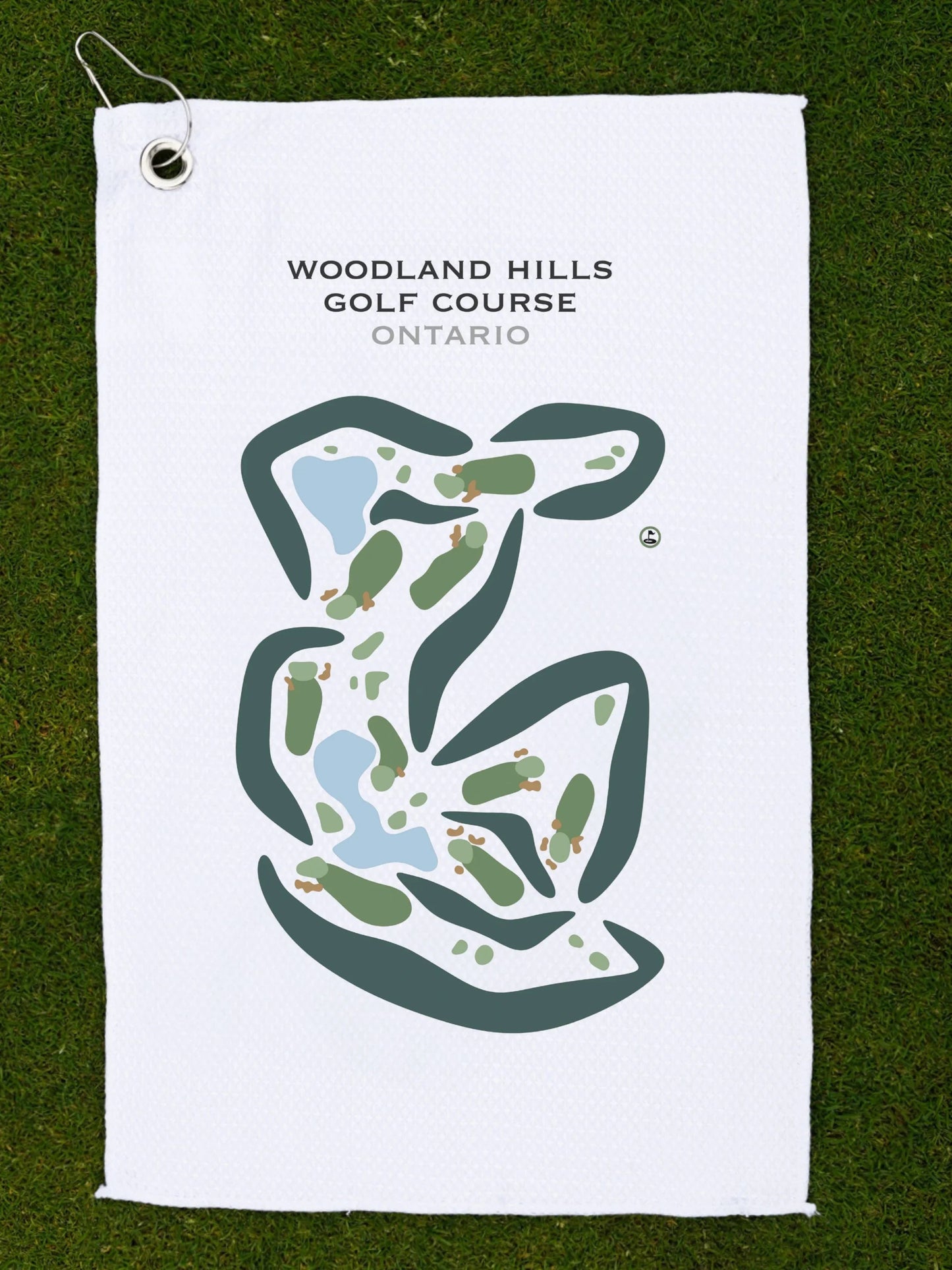 Woodland Hills Golf Course, Canada - Printed Golf Courses