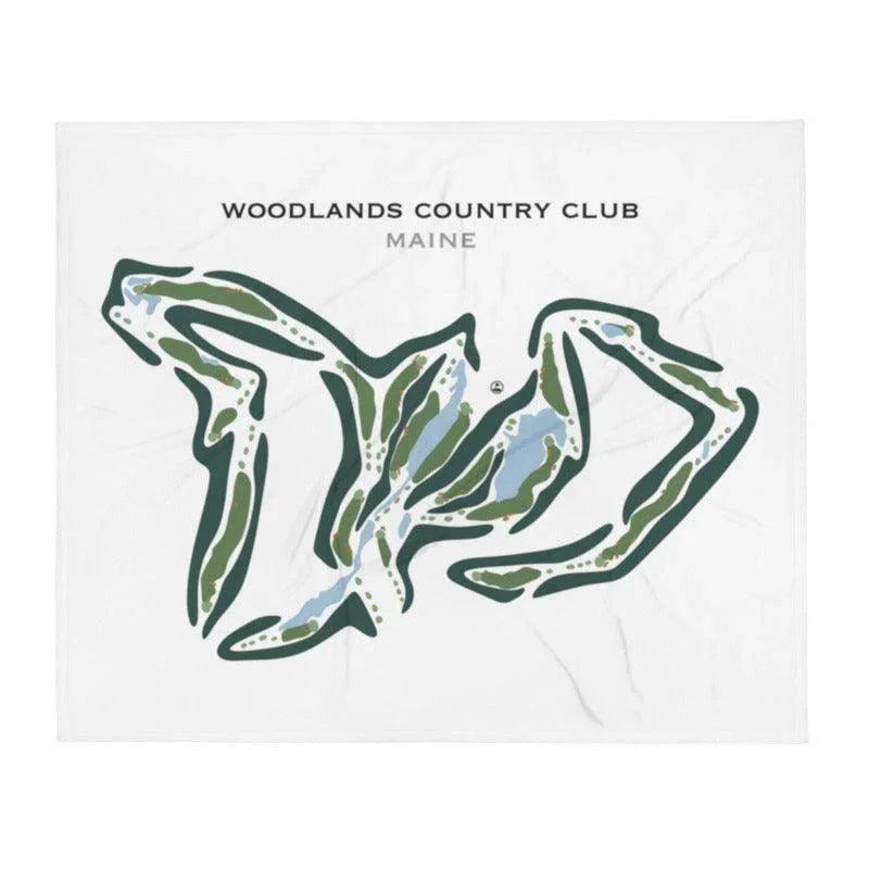 Woodlands Country Club, Maine - Printed Golf Courses