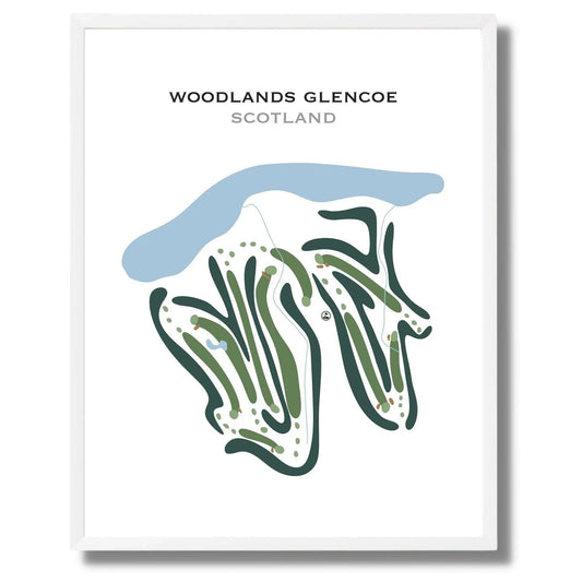 Woodlands Glencoe, Scotland - Printed Golf Courses