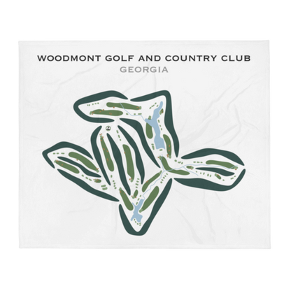 Woodmont Golf and Country Club, Georgia - Printed Golf Courses