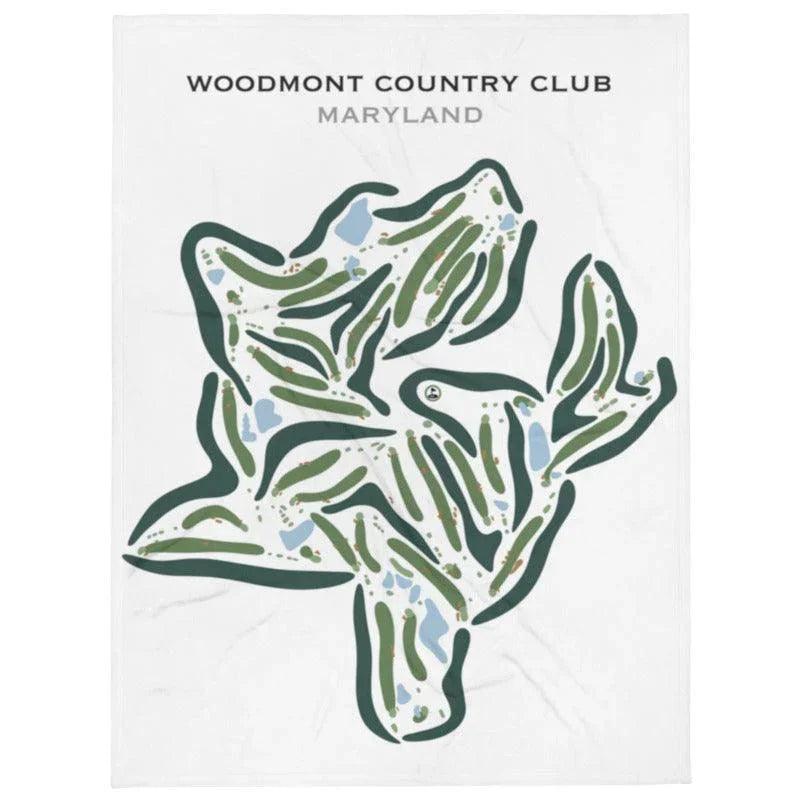 Woodmont Country Club, Maryland - Printed Golf Courses