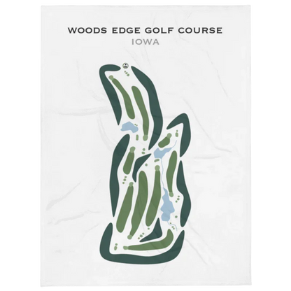 Woods Edge Golf Course, Iowa - Printed Golf Courses