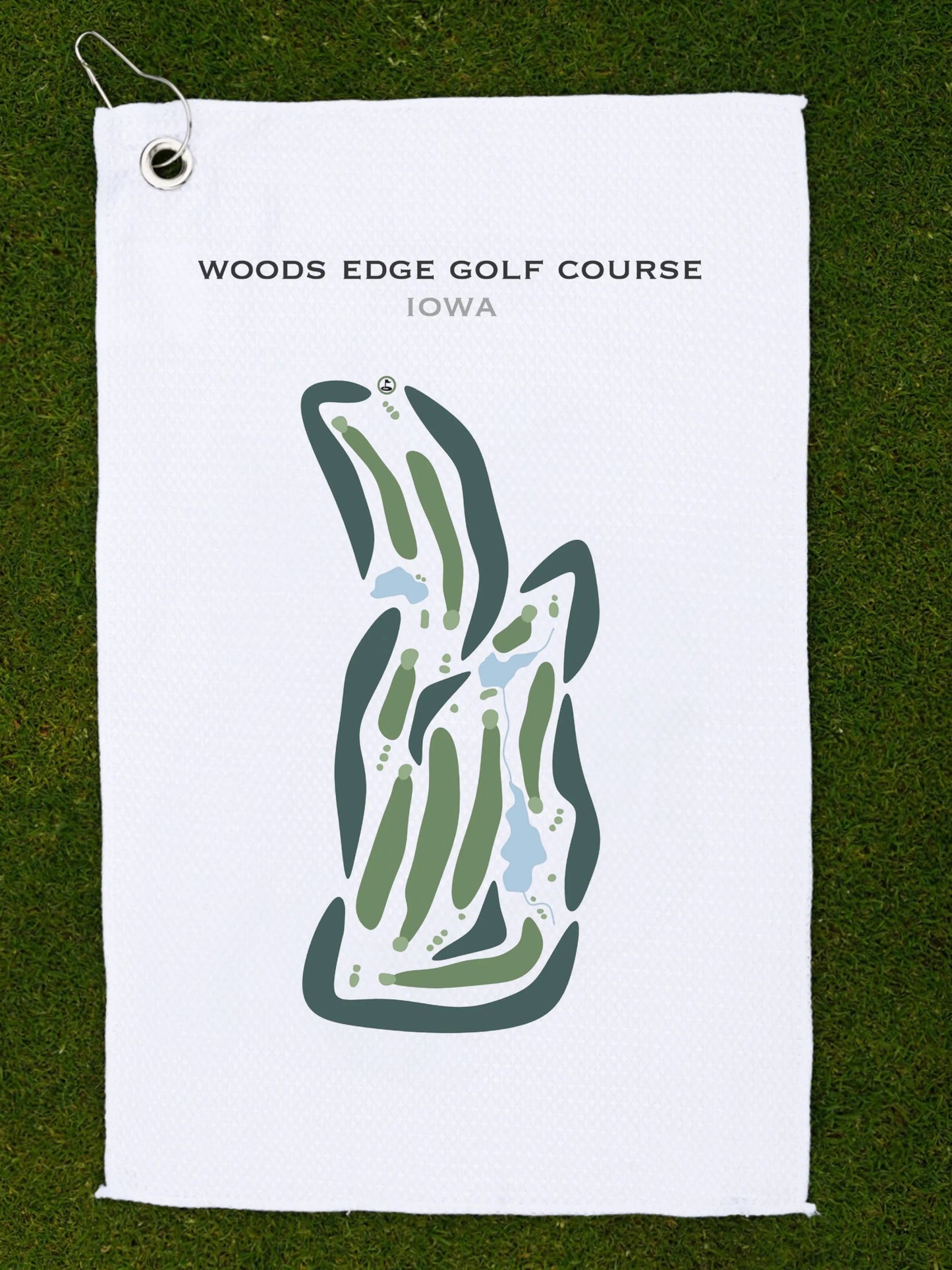Woods Edge Golf Course, Iowa - Printed Golf Courses