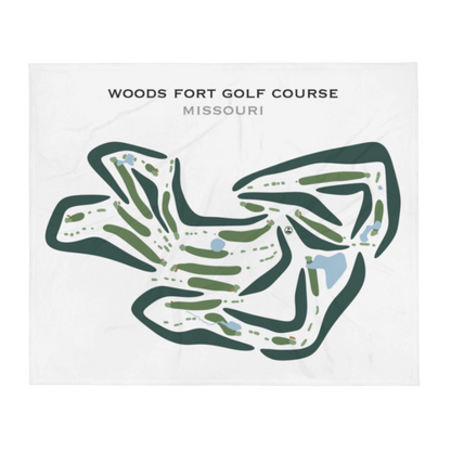 Woods Fort Golf Course, Missouri - Printed Golf Courses