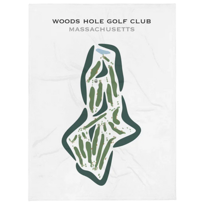 Woods Hole Golf Club, Massachusetts - Printed Golf Courses
