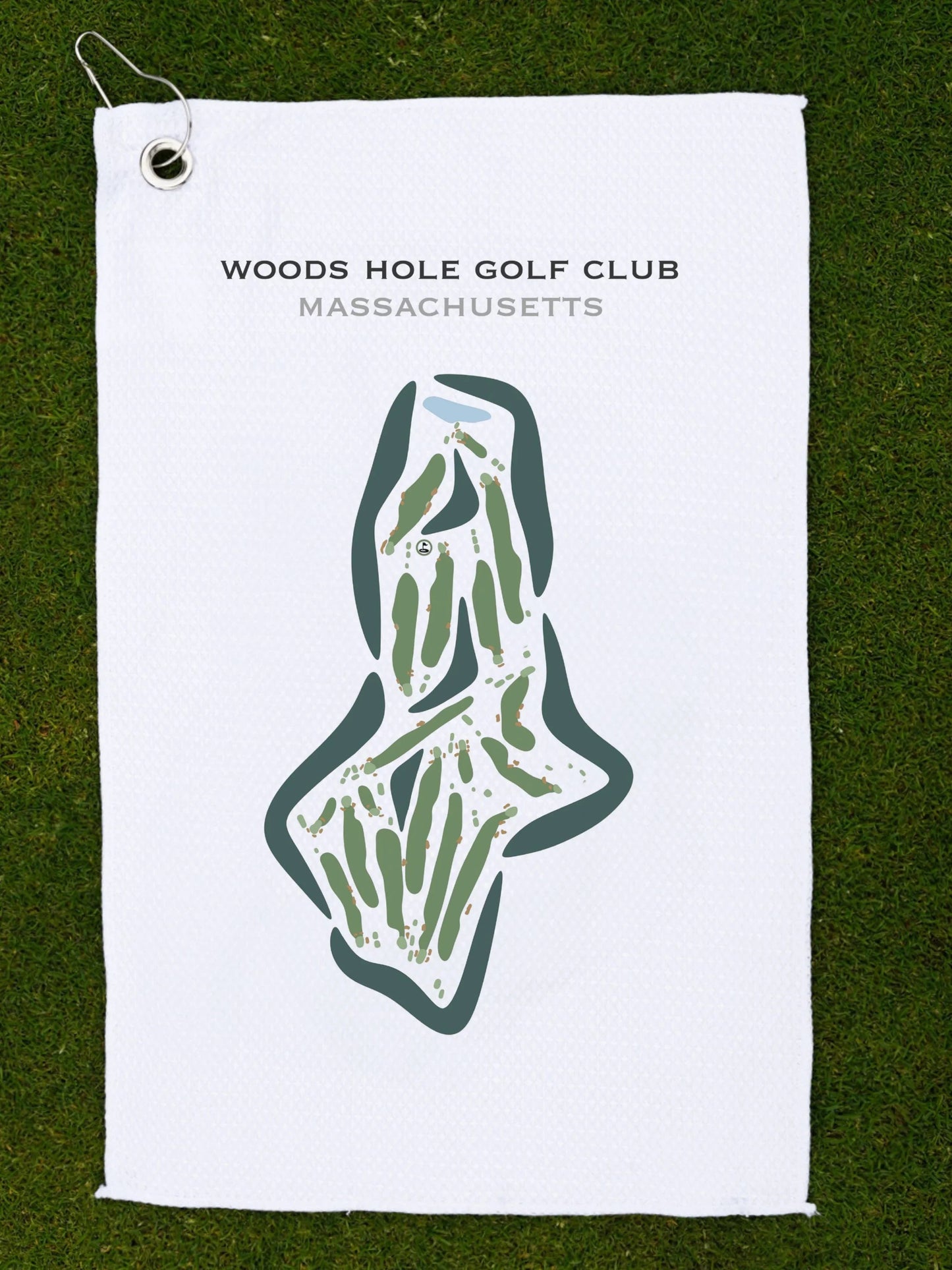 Woods Hole Golf Club, Massachusetts - Printed Golf Courses