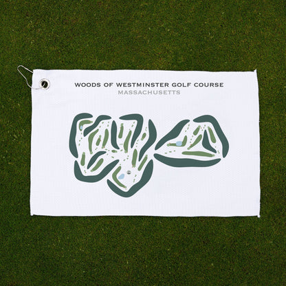 Woods of Westminster Golf Course, Massachusetts - Printed Golf Courses